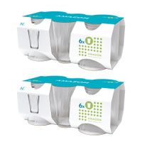 Kit 12 Copos Nadir Amazon em Vidro Transparente 190ml 5129641